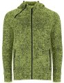 Heren Hoodie met rits Everest Roly CQ5064 heather mantis green